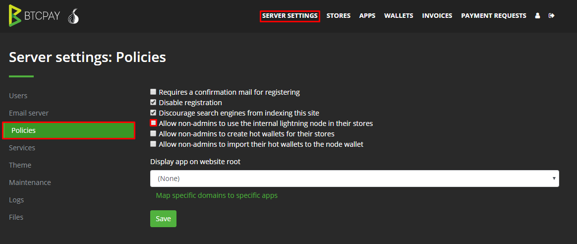 Enable LN for Others Enable LN for Others